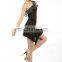 Fashion single shoulder latin dance costume dress L-7019#