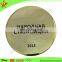Hot sale customized award souvenir Brass metal Medal badges