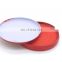 2018 thin Iron metal flat round CREAM box OR LIPBALM METAL BOX