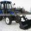 55HP Front End Loader Mini Tractor tractor with disc mower