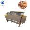 Continuous frying machine for french fries