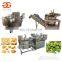 Automatic Continues Food Frying Potato Chips Making Price Coated Peanut Deoiling Flavoring Machine Peanut Fryer Line