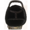 Black high end enamal leather golf club bag