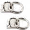 Stainless Steel Swivel Pad Eye with Ring Marine Boat Hardware