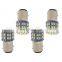 4x 6000K белые 1157 BAY15D 50-SMD LED лампы для задних стоп - сигналов 7528 12V для Honda и Hyundai