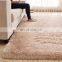 Household modern bedroom shag pile sponge back floor carpet rug
