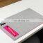 Felt desk pad with side compartment pen, USB flash drive holder