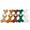 Durable  TPR soft pet chew toys bone toy for dog