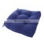 Dark Blue Solid Seat Cushion Tufted Thicken Pillow Seat Corduroy Chair Pad Tatami Floor Cushion