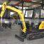mini hydraulic crawler small excavator with changchai 390 engine