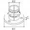 Foshan Stainless steel investment casting flange for stair rail