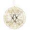 Modern Sparkling LED Stainless Steel Lighting Spark Ball Chandelier Pendant Lamp