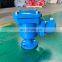Double orifice vacuum break ductile iron flanged thread connect air release valve