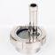 Sanitary stainless steel welding union type sight glass with LED light