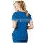 Stretchy Soft Short Sleeve Customized hospital uniforms medical scrub women's nurse uniform