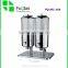 Wholesale Stainless steel 2 tanks Restaurant juice dispenser Sparying juicer                        
                                                Quality Choice