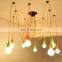 Modern Home Decor 6/8/10 Heads Pendant Lighting Spider Design Colorful Ceiling Lamp Chandelier