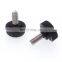 Plastic Screw Manufacturer Black Thumb Screws for Furniture Component