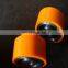 polyurethane coated wheel with bearings rubber conveyor PU silicone roller