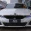 Double Slats  ABS Front Bumper Center Gloss Black Grille For BMW 3 Series G20