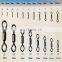 7-49mm Fishing Swivel Snap For Sea Fishing Ocean Fishing
