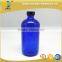 500ml Popular Round Shape Cobalt Blue Glass Boston Bottle Quality Choice