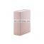 Custom logo large luxury pink rigid magnetic folding paper packaging gift box for packing