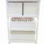Assemble White French Country Chest of Drawer Hallway Bedside Table Unit Cabinet