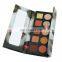 Matte high pigmented custom smoky eye shadow empty palette private label makeup package