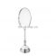 3 piece marble stainless steel soap dispenser toothbrush Holder bathroom accessory with pedal bin