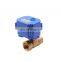 CWX-15N stainless steel brass BSP NPT motorizedvalve 5v 12v 1/4inch 1/2inch 3/4inch 1inch ball valve