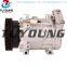 TUYOUNG SD 7V16  Auto ac Compressors for  DACIA Logan 1.5 Diesel 2007 - 2012 SD7V16-1177A 6001548723 6001549991