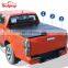 hot selling Hard Tri fold backflip Aluminum Tonneau Cover for Tacoma Tundra Hilux dmax triton