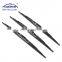 Universal Metal Frame wiper blade car arm blades universal adapter car windscreen windshield rubber window wipers