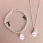 Spanish Bear TOU-S Silver Plated Jewelry Bracelets Edition Women Necklaces Fashion Charming Stud Earrings