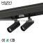 HUAYI Modern Black Circle Metal Energy-saving 12W Black Aluminum Spot Light