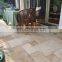 outdoor yellow mesh mounted thin cultural stone slate flooring flagstone paving patio floor tile natural stone mat for patio
