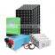 2kw complete set all in one container on-grid off grid solar energy systems hybrid for home mounting