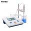 NANBEI 5 in 1 portable benchtop digital laboratory ph meter for cosmetics water food soil milk blood