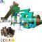 Piston type rice husk briquette press machine