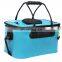 Byloo Custom Small MOQ RTS Foldable Waterproof Fishing Bucket-Live Fish Container Outdoor EVA Fishing Bag for Fishing