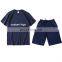In Stock Custom T-Shirt Short Sets Two Piece Shirt And Shorts Slim Fit Tracksuit Plain Sweat Suit Men