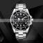 SINOBI Mens Luxury Watch S9721G Luminous Black Water Ghost Men's Montre Homme