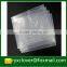 Transparent button envelope plastic document bag
