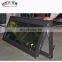 Black awning windows thermal break aluminum profile casement windows with modern flange fin