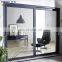 American sash window pvc kitchen cabinet door / pvc doors and windows