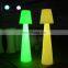 floor lamp outdoor /Modern designer decorative rechargeable garden solar led light lamparas color changing floor lamp