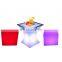 color change led cube chair led lighting bar stool table bar lumineuse lighting furniture