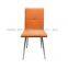 Pu Leather Dining Chair With Metal Legs DC-U83