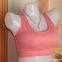 Women's 2 Piece Seamless No Show Lingerie Set Racerback Bra and High Waisted Underwear
